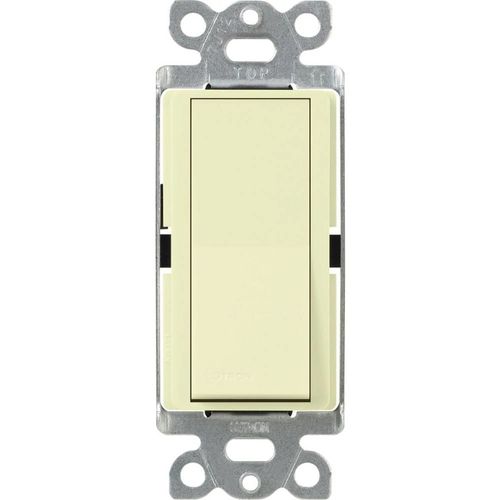 Main product image of Claro 120vac/600w 3-way Rocker Switch w/ Locator Light (Almond)
