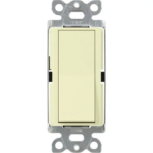 Main product image of Claro 120vac/600w 4-way Rocker Switch w/ Locator Light (Almond)