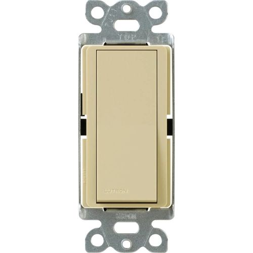 Main product image of Claro 120vac/600w 4-way Rocker Switch w/ Locator Light (Ivory)