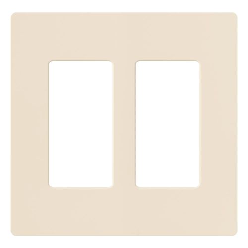 Main product image of Claro Wall Plate 2 Gang (Light Almond)
