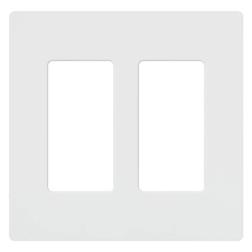 Main product image of Claro Wall Plate 2 Gang (White)