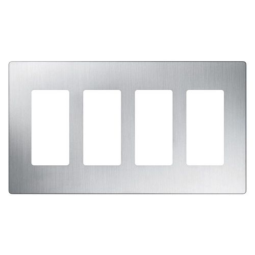 Main product image of 4-gang Claro Stainless Steel