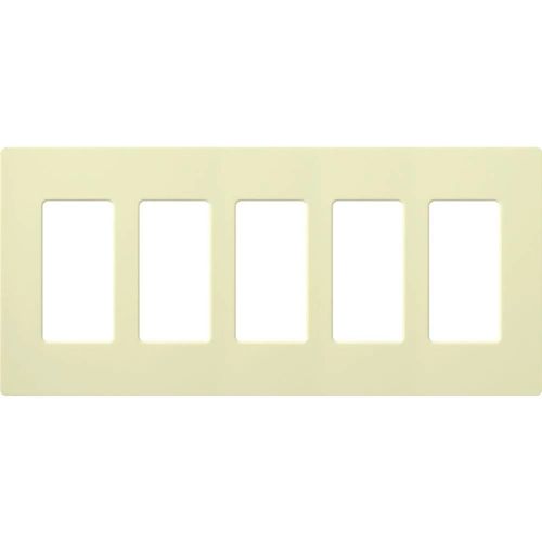Main product image of Claro Wall Plate 5 Gang (Almond)