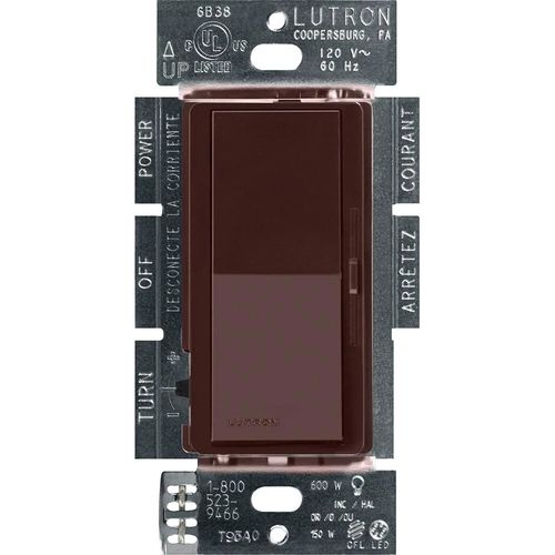 Main product image of Diva LED+ 3-Way Paddle & Dimmer Switch 150W (Brown)