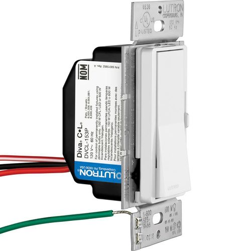 Main product image of Diva LED+ 3-Way Paddle & Dimmer Switch Light 150W (Almond)