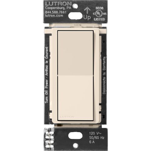 Main product image of Caseta Claro Smart Accessory Switch Light (Almond) (120V, 6A)