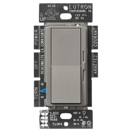 Main product image of Diva Led+ Dimmer 1 Pole 3-way Dimmer Switch, 150w (Cobblestone)