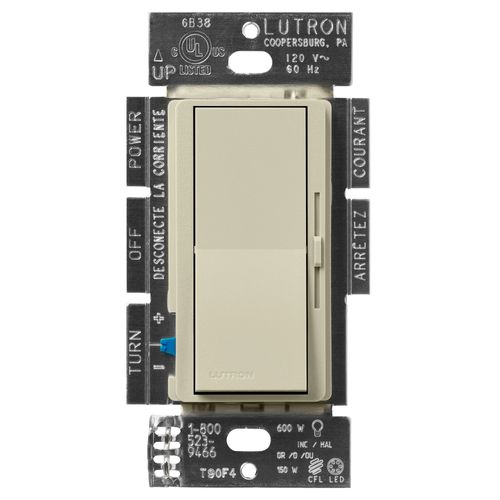 Main product image of Diva Led+ Dimmer 1 Pole 3-way Dimmer Switch, 150w (Clay)