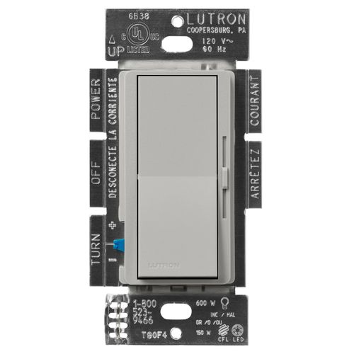 Main product image of Diva Led+ Dimmer 1 Pole 3-way Dimmer Switch, 150w (Pebble)