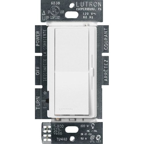 Main product image of Diva Led+ Dimmer 1 Pole 3-way Dimmer Switch, 150w (Snow)