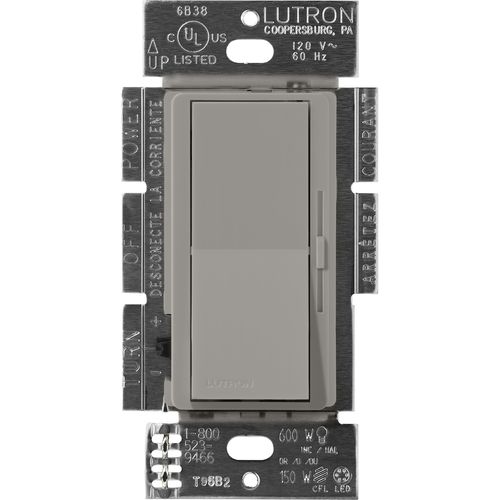 Main product image of Diva 1 Pole 1000VA(800W) Magnetic Low-Voltage Dimmer w/ Locator Light (Cobblestone)