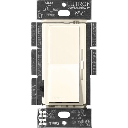 Main product image of Diva 3-Way 600VA(450W) Dimmer w/ Locator Light (Biscuit)