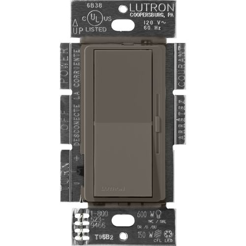 Main product image of Diva 3-Way 600VA(450W) Dimmer w/ Locator Light (Truffle)