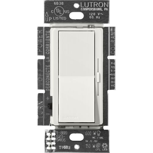 Main product image of Diva 120V/250W Reverse Phase Low Voltage Dimmer for LED/INC/CFL/HAL 1 Pole 3-Way (Lunar Gray)