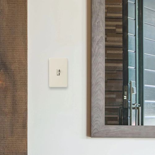 Main product image of Fassada 1-Gang Traditional Wall Plate (Almond)