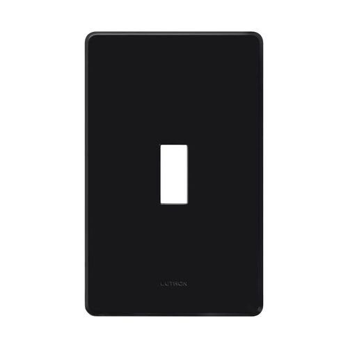 Main product image of Fassada 1-Gang Traditional Wall Plate (Black)