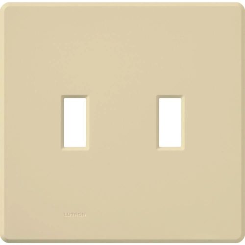 Main product image of Fassada 2-Gang Traditional Wall Plate (Ivory)