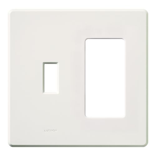 Main product image of Fassada 2-Gang Traditional Wall Plate (White)