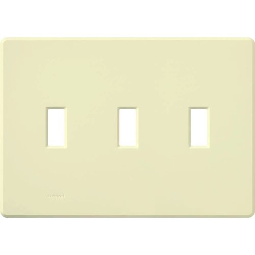 Main product image of Fassada 3-Gang Traditional Wall Plate (Almond)