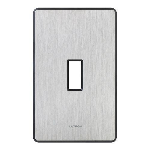Main product image of Fassada 1-Gang Traditional Wall Plate (Stainless Steel)