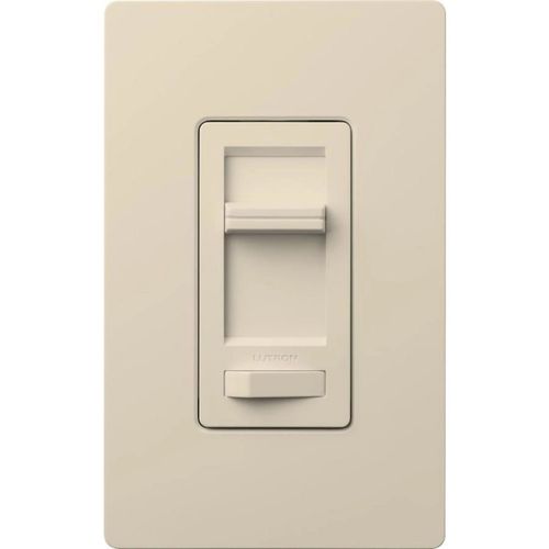 Main product image of Lumea 1 Pole 3-way LED Slide Dimmer Switch 150W LED/CFL (Light Almond)