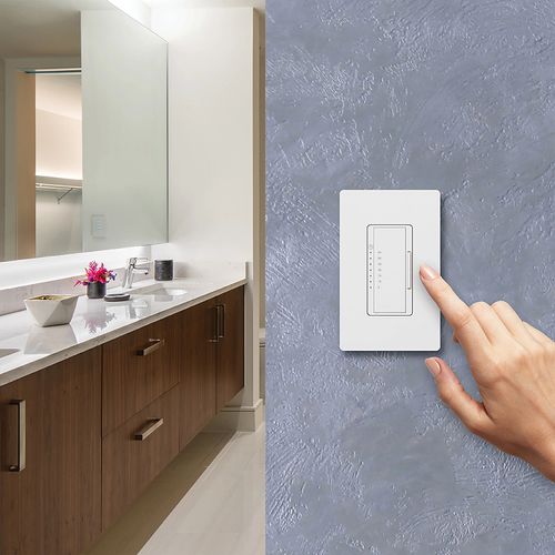 Main product image of Maestro Timer Switch for Dimmable LED Bulbs, Multi-Location, 120V, 5A (Ivory)