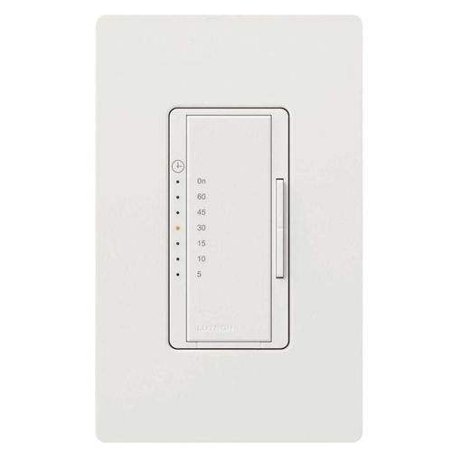 Main product image of Maestro Timer Switch for Dimmable LED Bulbs, Multi-Location, 120V, 5A (Snow)