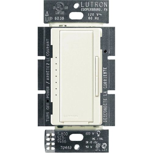 Main product image of Maestro LED+ Single-Pole 3-Way Multi-Location Dimmer Switch, 120V, 150W (Biscuit)