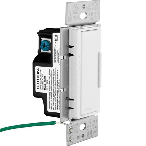 Main product image of Maestro LED+ Single-Pole 3-Way Multi-Location Dimmer Switch, 120V, 150W (Black)