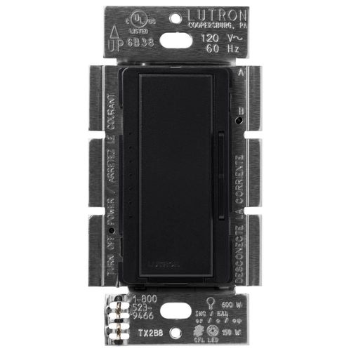 Main product image of Maestro LED+ Single-Pole 3-Way Multi-Location Dimmer Switch, 120V, 150W (Midnight)