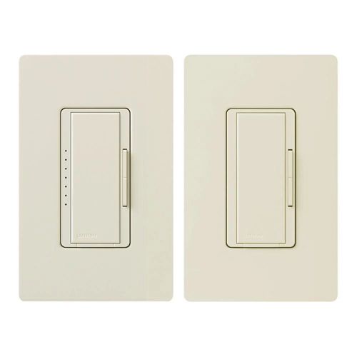 Main product image of Maestro LED+ Single-Pole 3-Way Multi-Location Dimmer Kit, 120V, 150W (Light Almond)