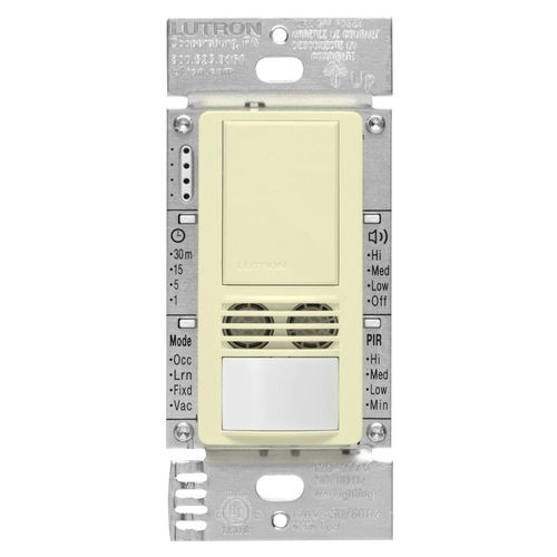 Main product image of Maestro Dual-Tech Occupancy Sensor Switch, 6A 1 Pole (Almond)