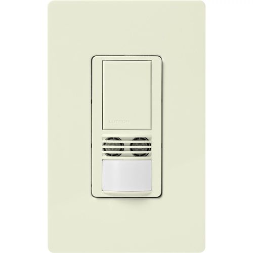 Main product image of Maestro Dual-Tech Occupancy Sensor Switch, 6A 1 Pole (Biscuit)