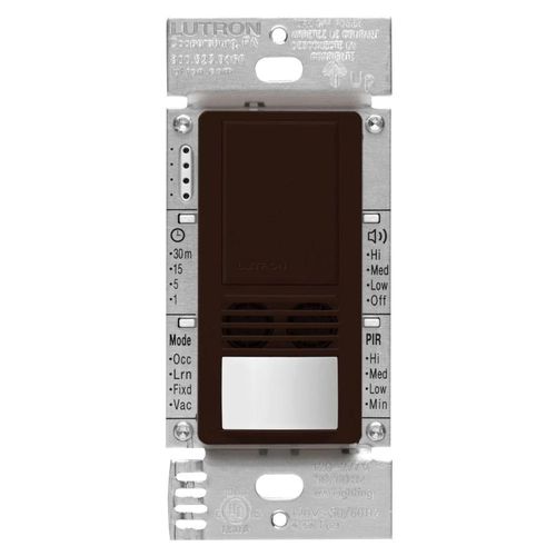 Main product image of Maestro Dual-Tech Occupancy Sensor Switch, 6A 1 Pole (Brown)