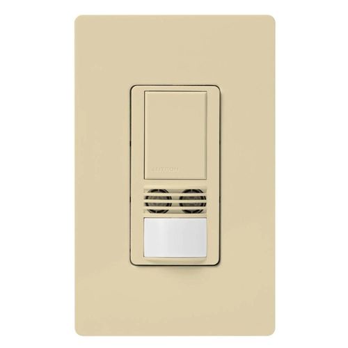 Main product image of Maestro Dual-Tech Occupancy Sensor Switch, 6A 1 Pole (Ivory)