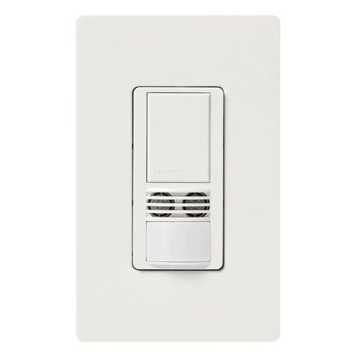 Main product image of Maestro Dual-Tech Occupancy Sensor Switch, 6A 1 Pole (White)