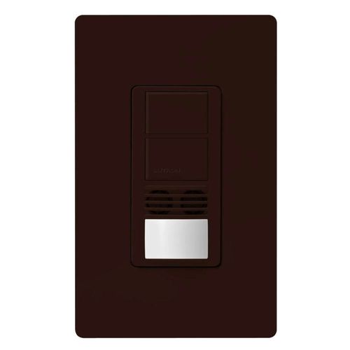 Main product image of Maestro Dual-Tech Occupancy Sensor Switch, 6A 2 Pole (Brown)