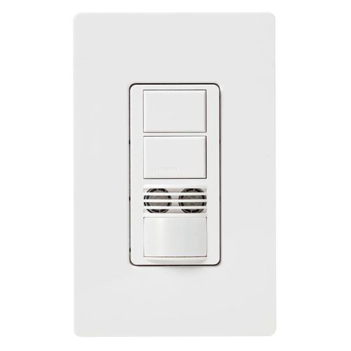 Main product image of Maestro Dual-Tech Occupancy Sensor Switch, 6A 2 Pole (White)