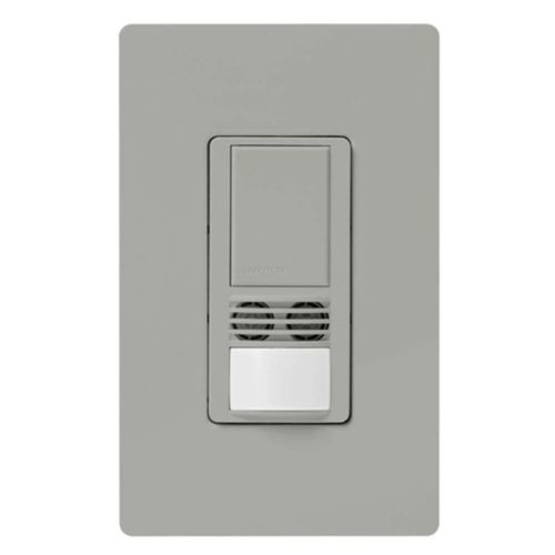 Main product image of Maestro Dual-Tech Occupancy Sensor Switch, 6A 1 Pole, Neutral Required (Gray)