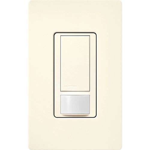 Main product image of Maestro 1 Pole Occupancy Sensor Switch, 120V, 5A 3-Way (Biscuit)