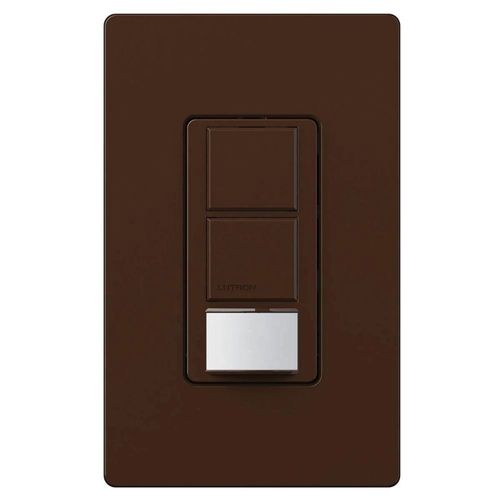 Main product image of Maestro Dual-Circuit Single-Pole Occupancy Sensor & Partial-On Switch 120V, 6A (Brown)