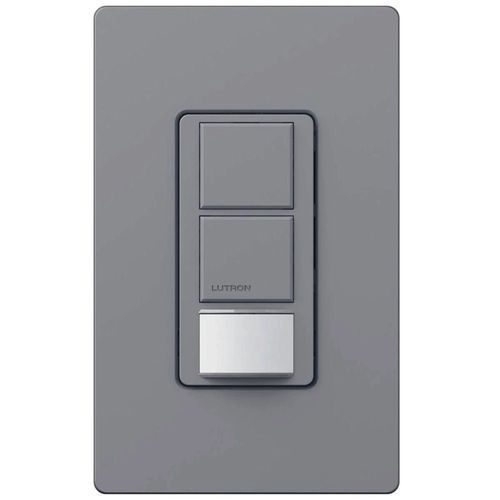 Main product image of Maestro Dual-Circuit Single-Pole Occupancy Sensor & Partial-On Switch 120V, 6A (Gray)