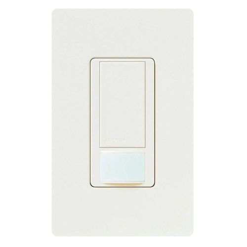 Main product image of Maestro Dual Voltage Vacancy Sensor switch, 6A, 1 Pole (Biscuit)