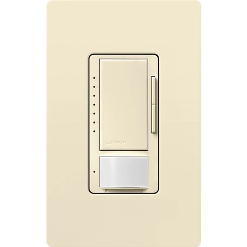 Main product image of Maestro 0-10V Occupancy & Vacancy Dimmer Sensor Switch, 120V, 8A (Almond)