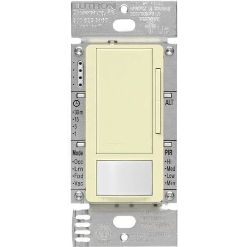 Main product image of Maestro 0-10V Occupancy & Vacancy Dimmer Sensor Switch, 120V, 8A (Almond)