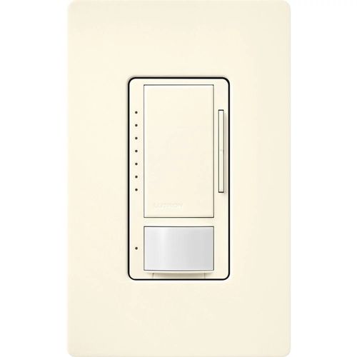 Main product image of Maestro 0-10V Occupancy & Vacancy Dimmer Sensor Switch, 120V, 8A (Biscuit)