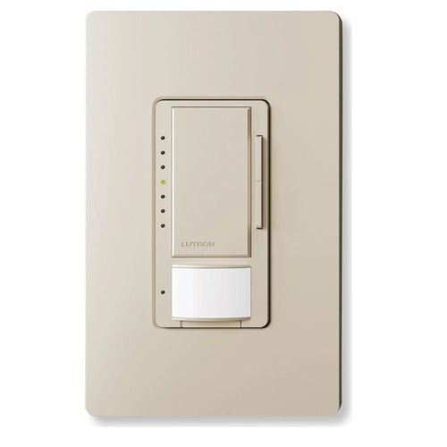 Main product image of Maestro 0-10V Occupancy & Vacancy Dimmer Sensor Switch, 120V, 8A (Taupe)
