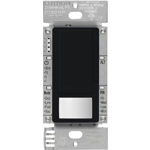Main product image of Maestro 0-10V Vacancy Dimmer Sensor Switch, 120V, 8A (Black)