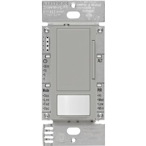 Main product image of Maestro 0-10V Vacancy Dimmer Sensor Switch, 120V, 8A (Gray)