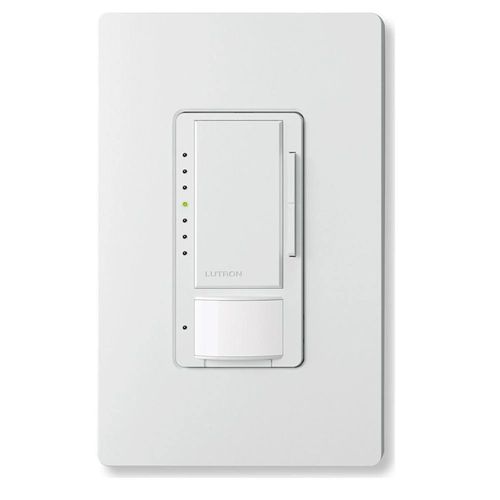 Main product image of Maestro LED+ Dimmer and Vacancy Sensor, 1 Pole and Multi-Location (Palladium)